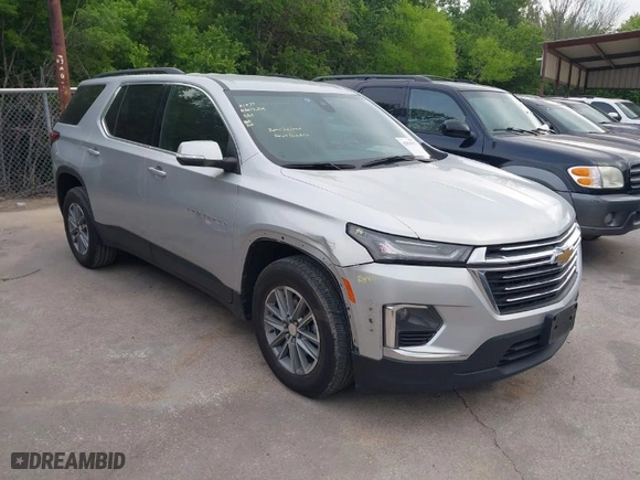 2022 Chevrolet Traverse LT Cloth with VIN 1GNERGKW8NJ160805, listed as a IAAI auction lot 42014573 with 77,809 mi miles. Bid and sale history available at carsss.com. Image 1.