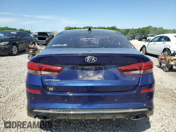 2019 Kia Optima LX z VIN 5XXGT4L31KG289703, wystawiony jako Copart lot #57663005 z przebiegiem 126 689 mil mil oraz Szkoda całkowita • Salvage title. Historia ofert i sprzedaży dostępna na DreamBid. Obrazek 6.