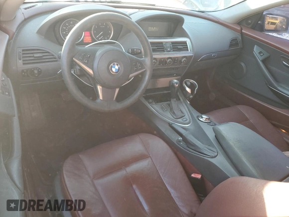 2004 BMW 6 Series 645Ci z VIN WBAEH73414B189402, wystawiony jako Copart lot #76869484 z przebiegiem 109 145 mil mil oraz Czysty tytuł • Clean title. Historia ofert i sprzedaży dostępna na DreamBid. Obrazek 8.