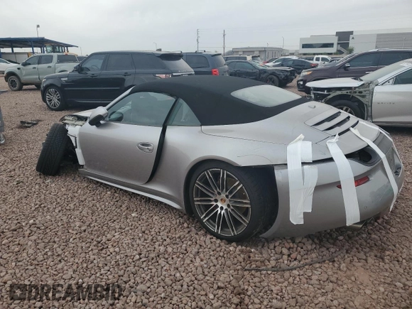 2015 Porsche 911 Carrera S with VIN WP0CB2A9XFS143308, listed as a Copart auction lot 54442804 with 26,171 mi miles and Salvage Title. Bid and sale history available at carsss.com. Image 2.