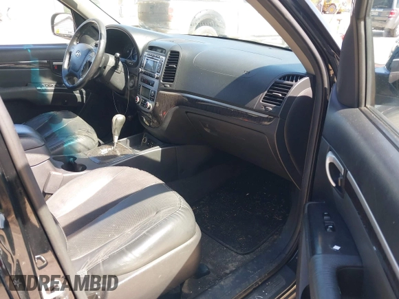2009 Hyundai Santa Fe SE with VIN 5NMSH73EX9H287717, listed as a IAAI auction lot 41967338 with 179,859 mi miles and . Bid and sale history available at DreamBid. Image 5.