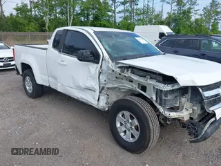 2018 Chevrolet Colorado 4WD Work Truck with VIN 1GCHTBEA1J1155675, listed as a IAAI auction lot 42138501 with 93,592 mi miles. Bid and sale history available at carsss.com. Image 6.