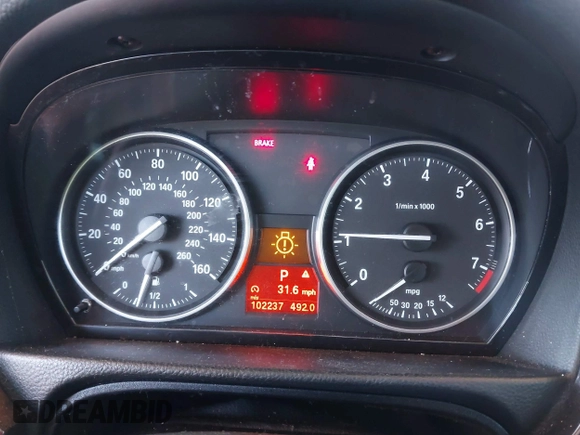 2010 BMW 3 Series 328i with VIN WBAPH5G52ANM36419, listed as a IAAI auction lot 41401135 with 102,237 mi miles and . Bid and sale history available at DreamBid. Image 7.