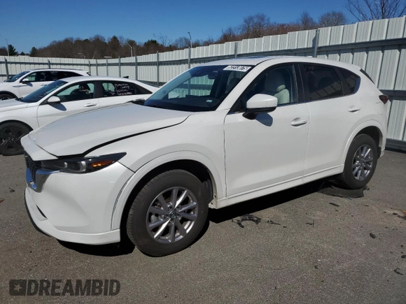 2025 Mazda CX-5 2.5 S Preferred Package with VIN JM3KFBCL3S0575020, listed as a Copart auction lot 52313075 with 5,474 mi miles and Clean Title. Bid and sale history available at carsss.com. Image 1.