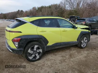 2024 Hyundai Kona Limited with VIN KM8HECA32RU057753, listed as a Copart auction lot 89118065 with 5,299 mi miles and Salvage Title. Bid and sale history available at carsss.com. Image 3.