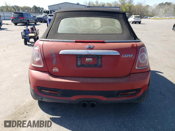 2013 MINI Convertible S с VIN WMWZP3C50DT297607, выставлен на аукционе Copart как лот 50459635 с пробегом 171 004 миль миль и Чистый • Clean title. История ставок и продаж доступна на DreamBid. Изображение 6.