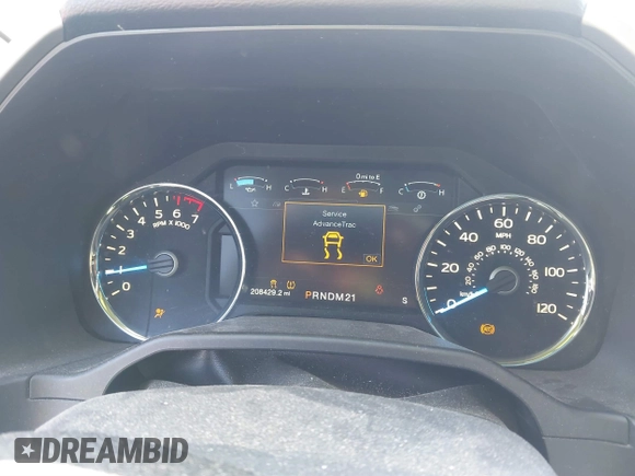 2015 Ford F-150 XLT with VIN 1FTEW1EG4FKE71212, listed as a IAAI auction lot 41738758 with 208,429 mi miles. Bid and sale history available at carsss.com. Image 7.