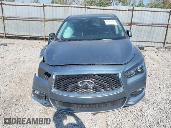 2019 Infiniti QX60 LUXE with VIN 5N1DL0MNXKC569949, listed as a IAAI auction lot 40704078 with 117,592 mi miles. Bid and sale history available at carsss.com. Image 12.