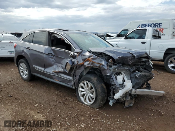 2018 Acura RDX with VIN 5J8TB3H32JL011462, listed as a Copart auction lot 52052483 with Not Provided miles and Salvage Title. Bid and sale history available at carsss.com. Image 4.