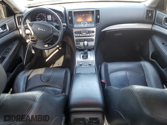2015 Infiniti Q40 with VIN JN1CV6AR8FM521860, listed as a Copart auction lot 46634865 with 112,627 mi miles and Salvage Title. Bid and sale history available at DreamBid. Image 8.