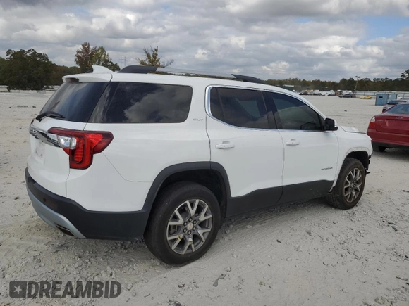 2020 GMC Acadia SLT with VIN 1GKKNML43LZ202237, listed as a Copart auction lot 78575164 with 55,294 mi miles and Salvage Title. Bid and sale history available at DreamBid. Image 3.