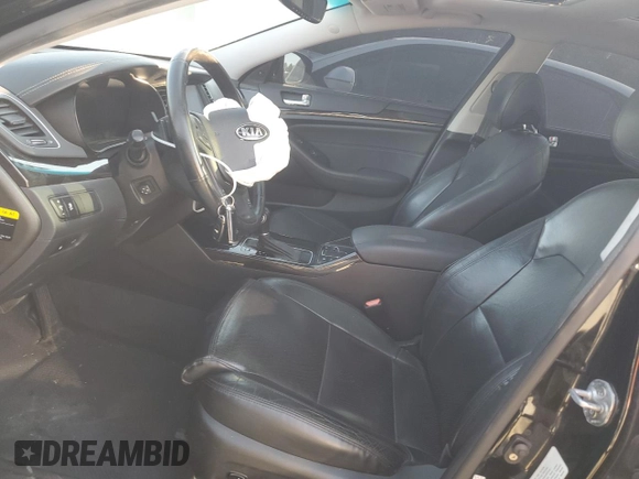 2014 Kia Cadenza Premium with VIN KNALN4D75E5132210, listed as a Copart auction lot 71395584 with 134,266 mi miles and Salvage Title. Bid and sale history available at carsss.com. Image 7.
