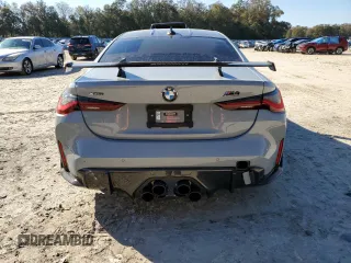 2023 BMW M4 Competition xDrive with VIN WBS43AZ06PCM15004, listed as a Copart auction lot 43222884 with 18,658 mi miles. Bid and sale history available at carsss.com. Image 6.