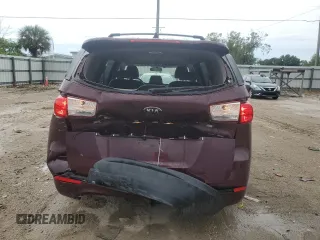 2017 Kia Sedona LX with VIN KNDMB5C19H6320486, listed as a Copart auction lot 73215754 with 100,891 mi miles and Salvage Title. Bid and sale history available at carsss.com. Image 6.