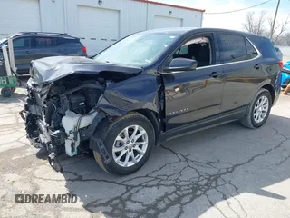 2020 Chevrolet Equinox LT with VIN 3GNAXKEV4LS591809, listed as a IAAI auction lot 41830359 with 24,452 mi miles. Bid and sale history available at carsss.com. Image 18.