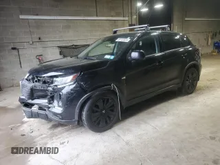 2021 Mitsubishi Outlander ES with VIN JA4ARUAU9MU007198, listed as a Copart auction lot 59742825 with 59,961 mi miles and Salvage title. Bid and sale history available at DreamBid. Image 1.