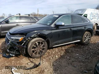 2022 Audi SQ5 Sportback Premium with VIN WA114AFY9N2035881, listed as a Copart auction lot 46407743 with 14,901 mi miles and . Bid and sale history available at DreamBid. Image 1.