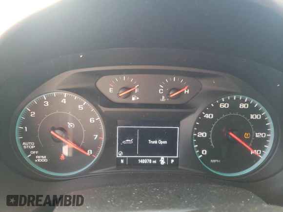2019 Chevrolet Malibu LS with VIN 1G1ZB5ST5KF156887, listed as a Copart auction lot 49443815 with 148,978 mi miles and Salvage Title. Bid and sale history available at DreamBid. Image 9.