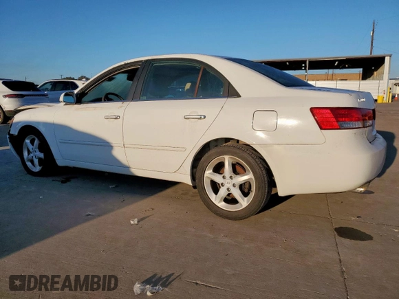 2006 Hyundai Sonata GLS with VIN 5NPEU46F26H090552, listed as a Copart auction lot 47216175 with 142,244 mi miles and Clean Title. Bid and sale history available at DreamBid. Image 2.