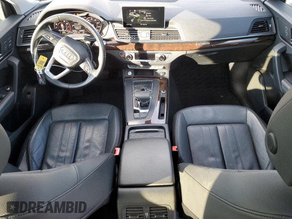 2020 Audi Q5 Premium Plus with VIN WA1BNAFY0L2058271, listed as a Copart auction lot 42160375 with 47,150 mi miles and Salvage Title. Bid and sale history available at carsss.com. Image 8.
