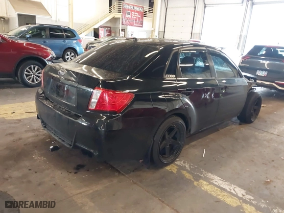 2013 Subaru Impreza Sedan WRX WRX with VIN JF1GV7E66DG011349, listed as a IAAI auction lot 41147237 with 108,463 mi miles. Bid and sale history available at carsss.com. Image 4.