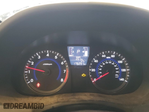 2016 Hyundai Accent SE with VIN KMHCT4AE4GU103636, listed as a Copart auction lot 45393675 with 176,291 mi miles and Non Repairable. Bid and sale history available at carsss.com. Image 9.