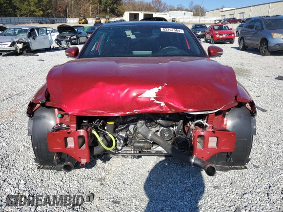 2023 Genesis G70 3.3T with VIN KMTG54TE4PU113825, listed as a Copart auction lot 83207564 with 10,123 mi miles and Salvage Title. Bid and sale history available at DreamBid. Image 5.
