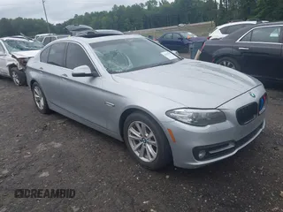 2015 BMW 5 Series 528i with VIN WBA5A5C50FD520155, listed as a IAAI auction lot 42291959 with 195,142 mi miles and . Bid and sale history available at DreamBid. Image 1.