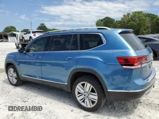 2019 Volkswagen Atlas SEL Premium z VIN 1V2NR2CA4KC559238, wystawiony jako Copart lot #58257085 z przebiegiem 178 647 mil mil oraz Tytuł czysty. Historia ofert i sprzedaży dostępna na DreamBid. Obrazek 2.