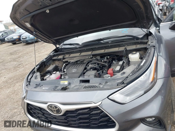 2023 Toyota Highlander L with VIN 5TDKDRBH7PS044010, listed as a IAAI auction lot 42072483 with 21,655 mi miles and . Bid and sale history available at DreamBid. Image 10.