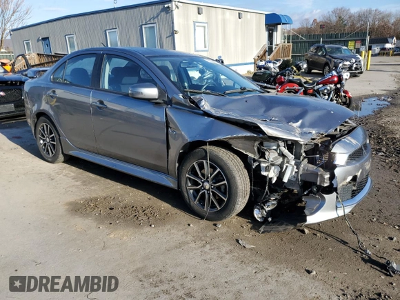 2016 Mitsubishi Lancer SE with VIN JA32V2FW8GU004560, listed as a Copart auction lot 79396804 with 41,209 mi miles and Salvage Title. Bid and sale history available at DreamBid. Image 4.