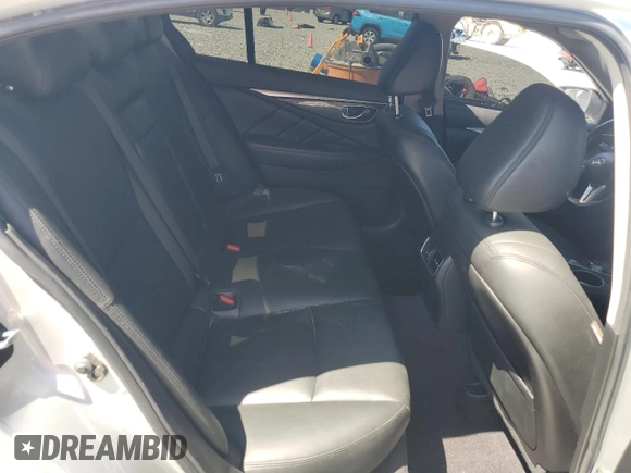 2020 Infiniti Q50 Pure z VIN JN1EV7APXLM204932, wystawiony jako Copart lot #52923515 z przebiegiem 45 194 mil mil oraz Nie do naprawy • Non repairable. Historia ofert i sprzedaży dostępna na DreamBid. Obrazek 10.