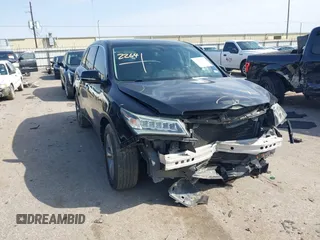 2014 Acura MDX with VIN 5FRYD3H28EB004674, listed as a IAAI auction lot 41564414 with 186,220 mi miles. Bid and sale history available at carsss.com. Image 1.