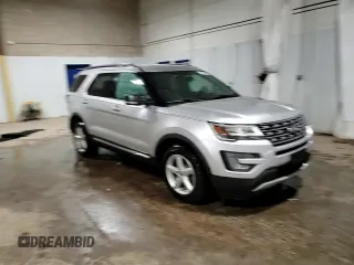 2017 Ford Explorer XLT with VIN 1FM5K8D80HGD76033, listed as a Copart auction lot 49769835 with 96,924 mi miles and Salvage Title. Bid and sale history available at DreamBid. Image 14.