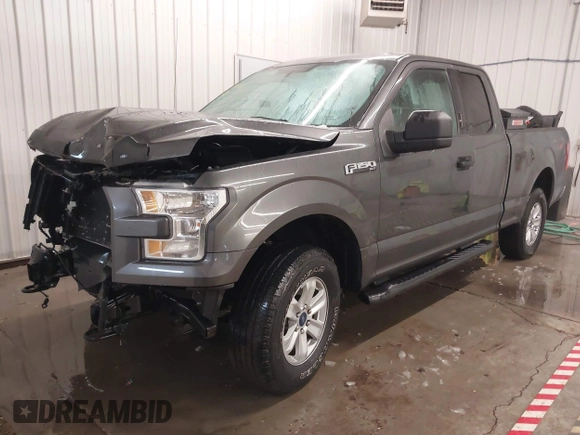 2017 Ford F-150 XL with VIN 1FTEX1E82HFB75381, listed as a IAAI auction lot 41583133 with 40,675 mi miles. Bid and sale history available at carsss.com. Image 18.