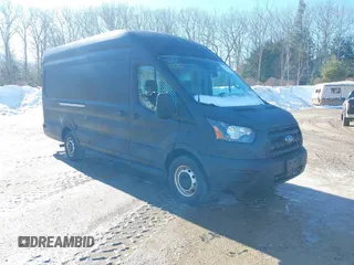 2020 Ford Transit Cargo with VIN 1FTBR3XG9LKB75293, listed as a IAAI auction lot 41657375 with 104,280 mi miles and . Bid and sale history available at DreamBid. Image 1.