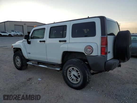 2006 Hummer H3 with VIN 5GTDN136768100835, listed as a Copart auction lot 82793494 with 177,252 mi miles and Salvage Title. Bid and sale history available at DreamBid. Image 2.