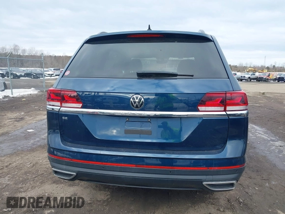 2021 Volkswagen Atlas SE with VIN 1V2JP2CA1MC548186, listed as a IAAI auction lot 41209054 with 99,071 mi miles and . Bid and sale history available at DreamBid. Image 16.