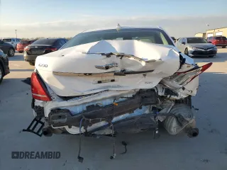 2019 Genesis G90 3.3T Premium with VIN KMHG34JA2KU053343, listed as a Copart auction lot 89067445 with 0 mi miles and Salvage Title. Bid and sale history available at carsss.com. Image 6.