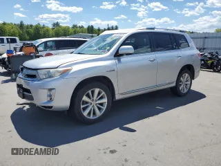 2011 Toyota Highlander Limited with VIN JTEDC3EH5B2000605, listed as a Copart auction lot 58140835 with 186,280 mi miles and Salvage title. Bid and sale history available at DreamBid. Image 1.
