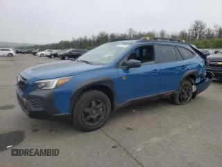 2025 Subaru Outback Wilderness with VIN 4S4BTGUD9S3160008, listed as a Copart auction lot 58171975 with 7,117 mi miles and Salvage title. Bid and sale history available at DreamBid. Image 1.