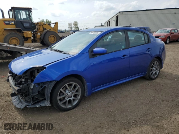 2012 Nissan Sentra SE-R with VIN 3N1BB6AP8CL713921, listed as a Copart auction lot 68710784 with 131,516 mi miles and Salvage Title. Bid and sale history available at DreamBid. Image 1.