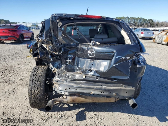 2007 Mazda CX-7 Touring with VIN JM3ER293870116407, listed as a Copart auction lot 86784764 with 150,739 mi miles and Salvage Title. Bid and sale history available at carsss.com. Image 6.