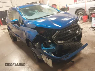 2020 Ford EcoSport SE with VIN MAJ6S3GL1LC316201, listed as a IAAI auction lot 41496100 with 33,406 mi miles and . Bid and sale history available at DreamBid. Image 1.