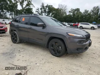 2016 Jeep Cherokee Altitude with VIN 1C4PJLCB7GW126213, listed as a Copart auction lot 75046974 with 0 mi miles and Salvage Title. Bid and sale history available at carsss.com. Image 4.