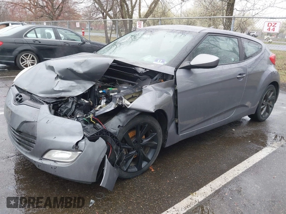 2017 Hyundai Veloster with VIN KMHTC6AD4HU309625, listed as a IAAI auction lot 41933497 with 184,632 mi miles. Bid and sale history available at carsss.com. Image 17.