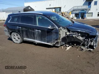 2017 Infiniti QX60 with VIN 5N1DL0MM0HC516015, listed as a Copart auction lot 50875255 with 0 mi miles and Salvage Title. Bid and sale history available at carsss.com. Image 4.