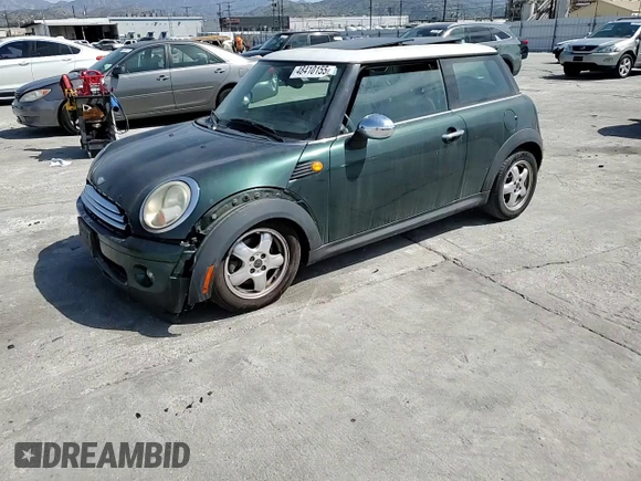 2008 MINI Hardtop with VIN WMWMF33578TT62441, listed as a Copart auction lot 48410155 with 116,894 mi miles and Salvage title. Bid and sale history available at DreamBid. Image 11.