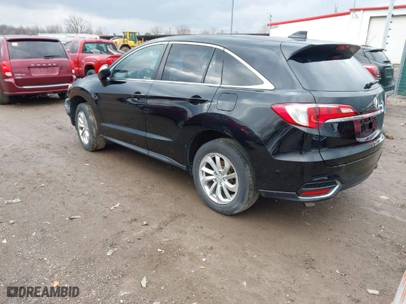 2017 Acura RDX w/Technology Pkg with VIN 5J8TB4H59HL020418, listed as a IAAI auction lot 41560828 with 102,545 mi miles. Bid and sale history available at carsss.com. Image 3.