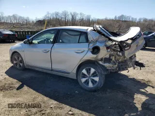 2019 Hyundai Ioniq Limited with VIN KMHC75LD7KU159934, listed as a Copart auction lot 52484375 with 26,629 mi miles and Salvage title. Bid and sale history available at DreamBid. Image 2.